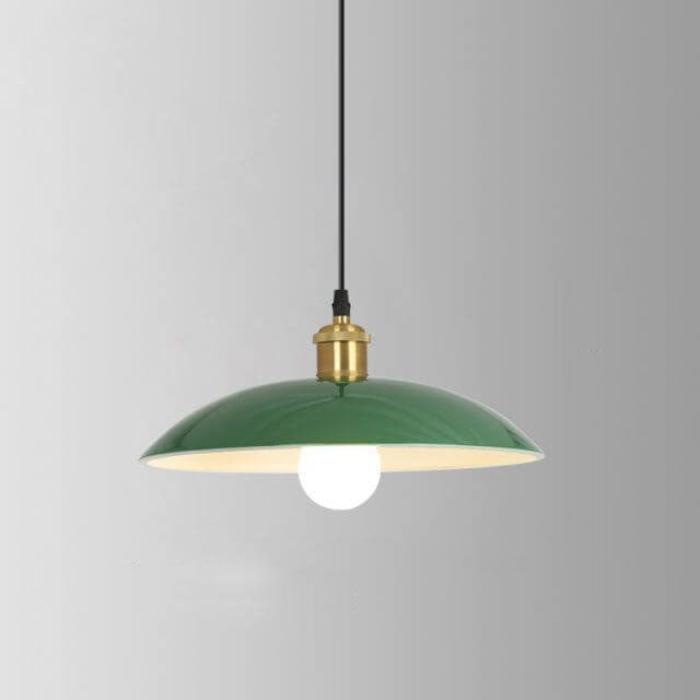 Industriële Groene Hanglamp – Meerdere Formaten