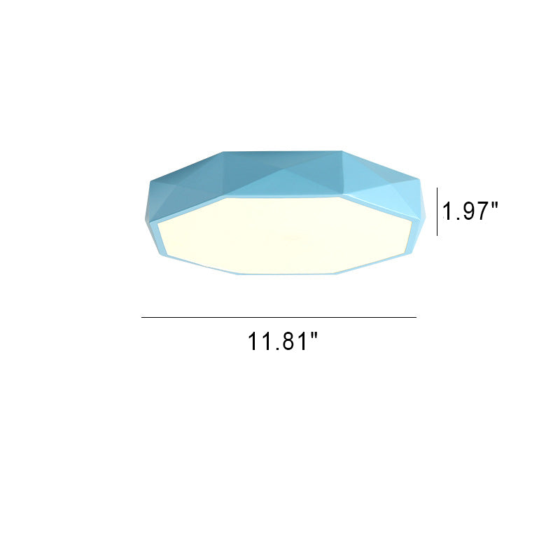 Moderne LED Plafondlamp in Abstract Scandinavisch Design