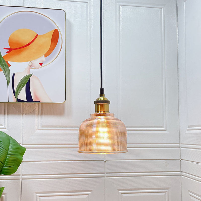 Moderne Glazen Hanglamp met Creatief Design