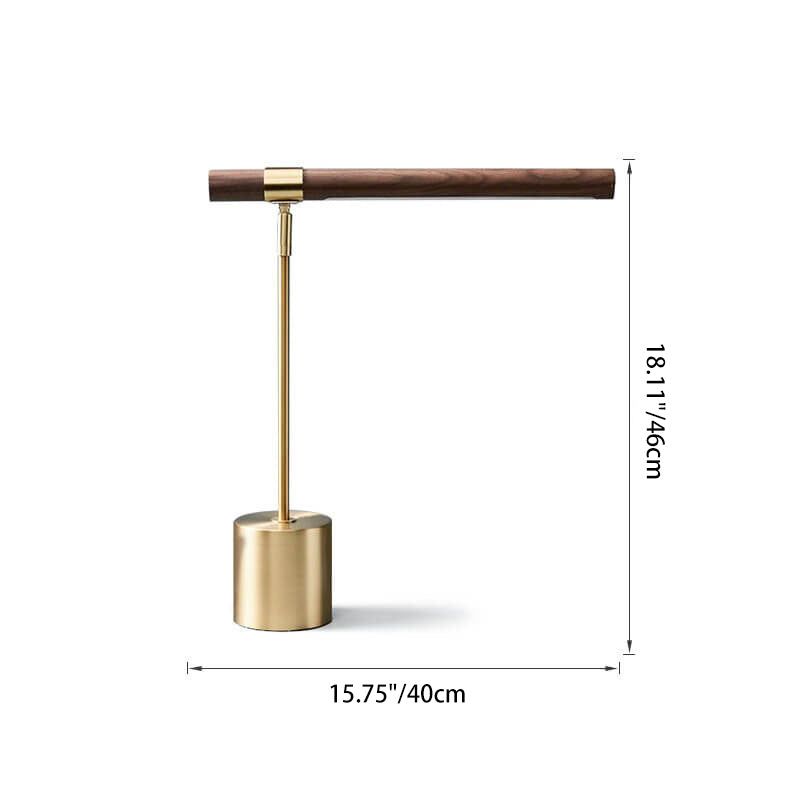 Moderne Minimalistische Gouden Tafellamp – Acryl & Hardware – LED 6W