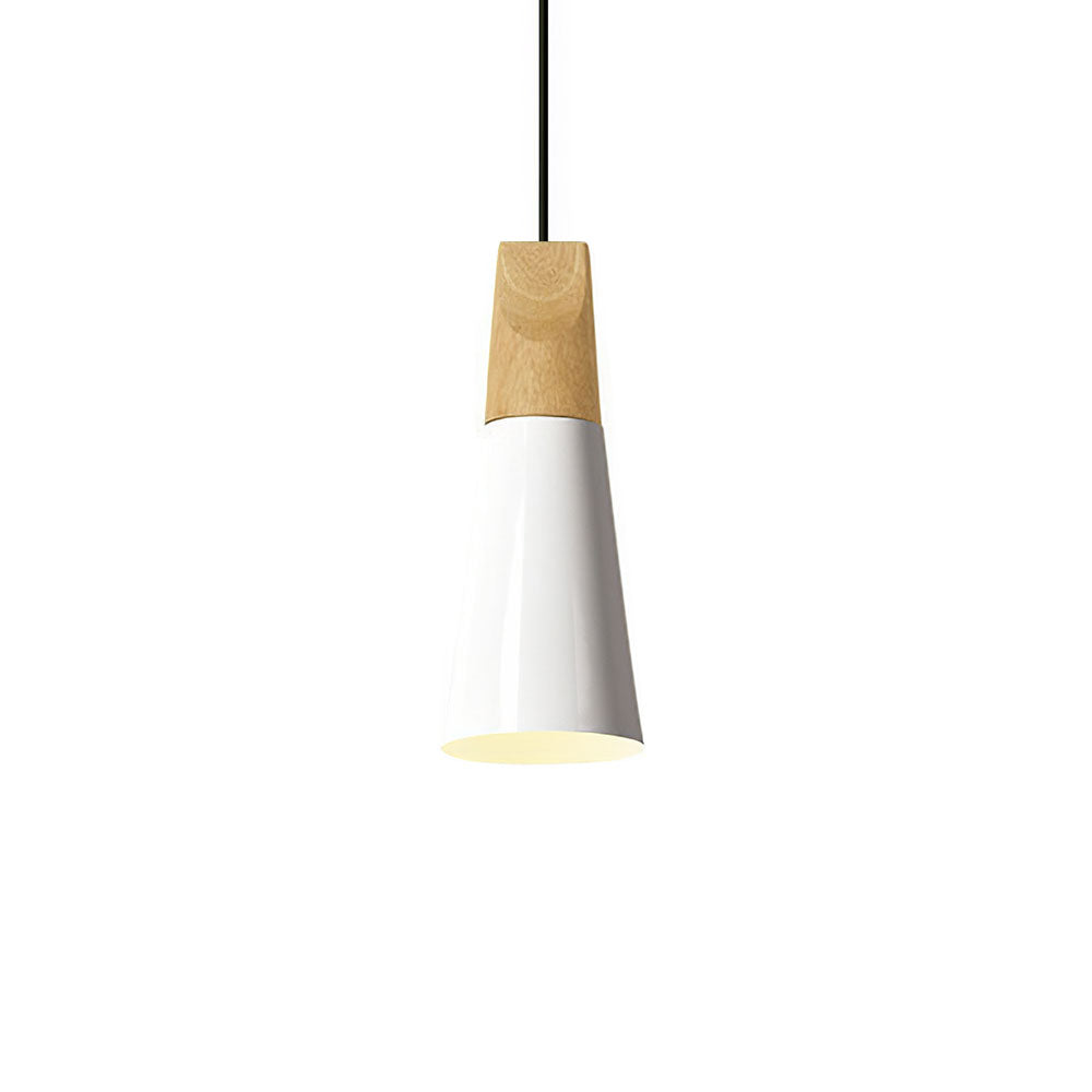 Ovia – Scandinavische Hanglamp van Hout & Aluminium
