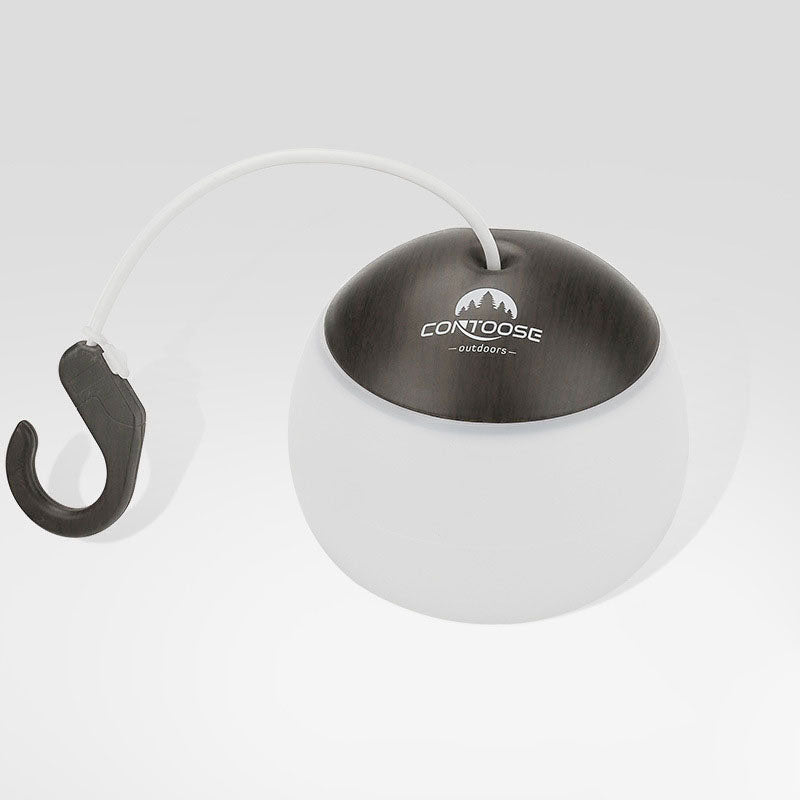 Draagbare USB LED Buitenlamp – Hanglamp met Haak en 12 Uur Brandtijd