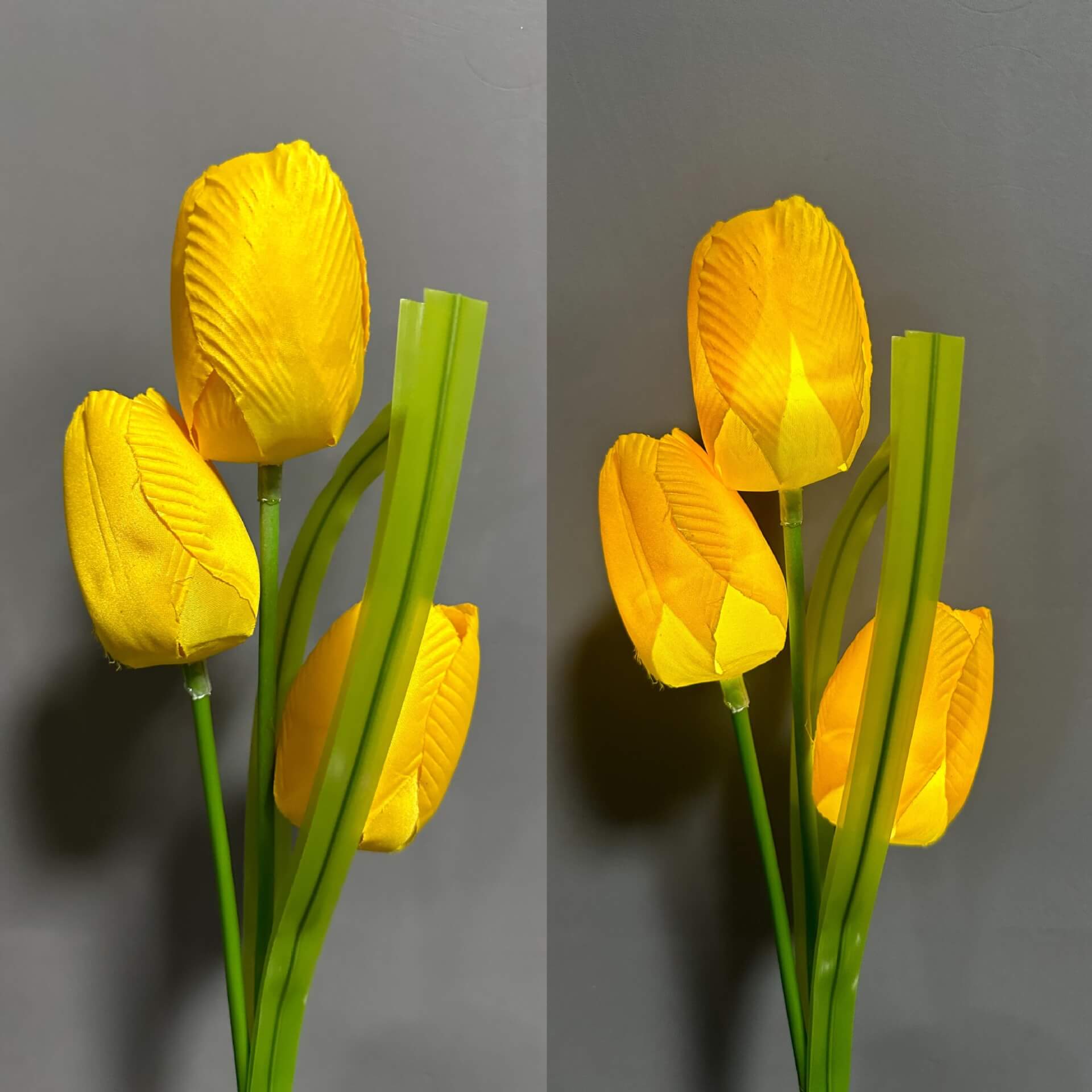 Solar LED Tuinlamp met Tulp Design – Roze/Paars/Blauw/Geel – (1 LED)