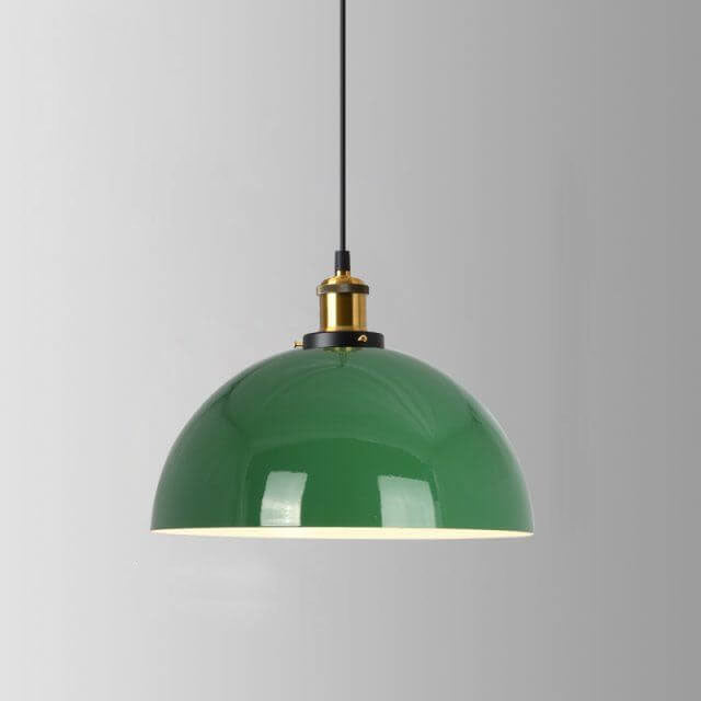 Industriële Groene Hanglamp – Meerdere Formaten