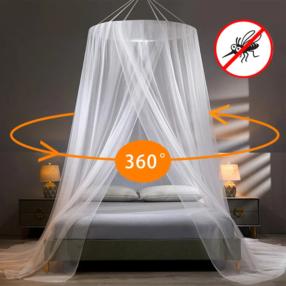 Opvouwbaar Muggennet voor Tweepersoonsbed & Camping – Draagbare Insectenbescherming