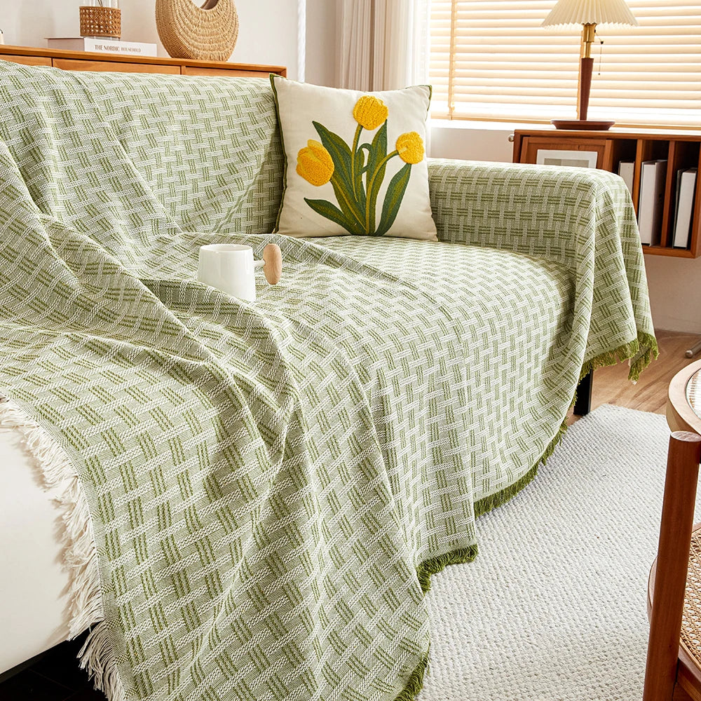 Extra Grote Omkeerbare Bankhoes – Zacht, Wasbaar & Perfect voor Hoge Rugleuningen