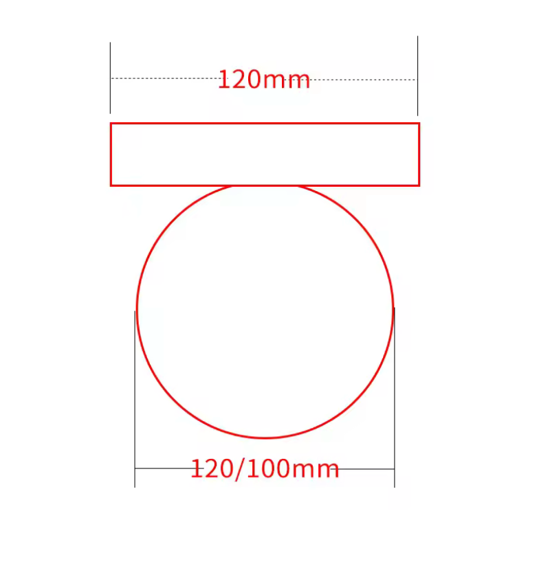Minimalistische Scandinavische Wandlamp met Glazen Kap