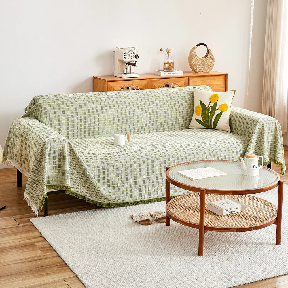 Extra Grote Omkeerbare Bankhoes – Zacht, Wasbaar & Perfect voor Hoge Rugleuningen