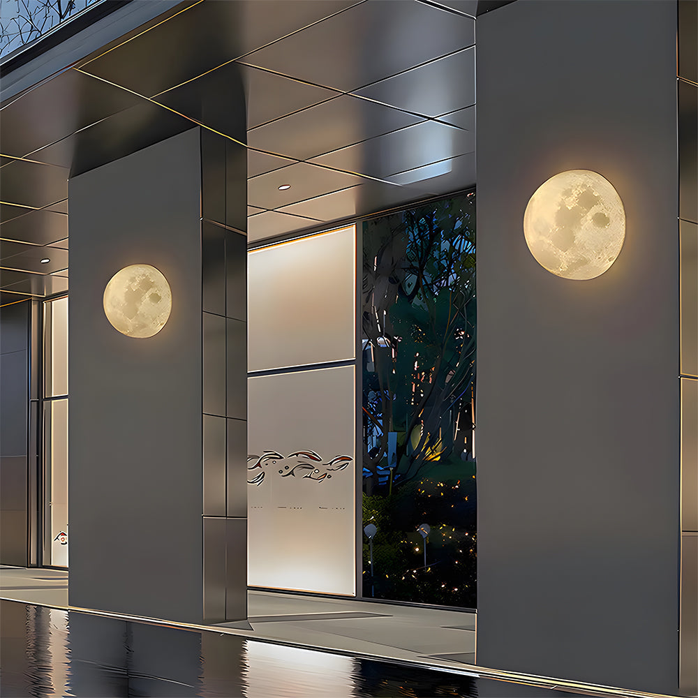 Ronde Wandlamp – Maanlicht & Sfeervol