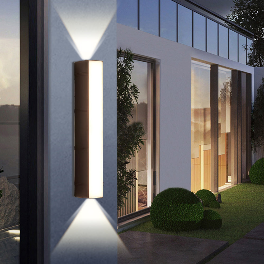 Stilo – Longtube Buitenlamp Muur met Geïntegreerde LED & Modern Design