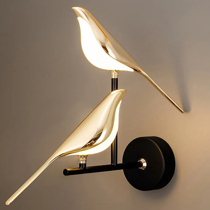 Modern LED Bird Wall Lamp – Stylish Nature-Inspired Lighting