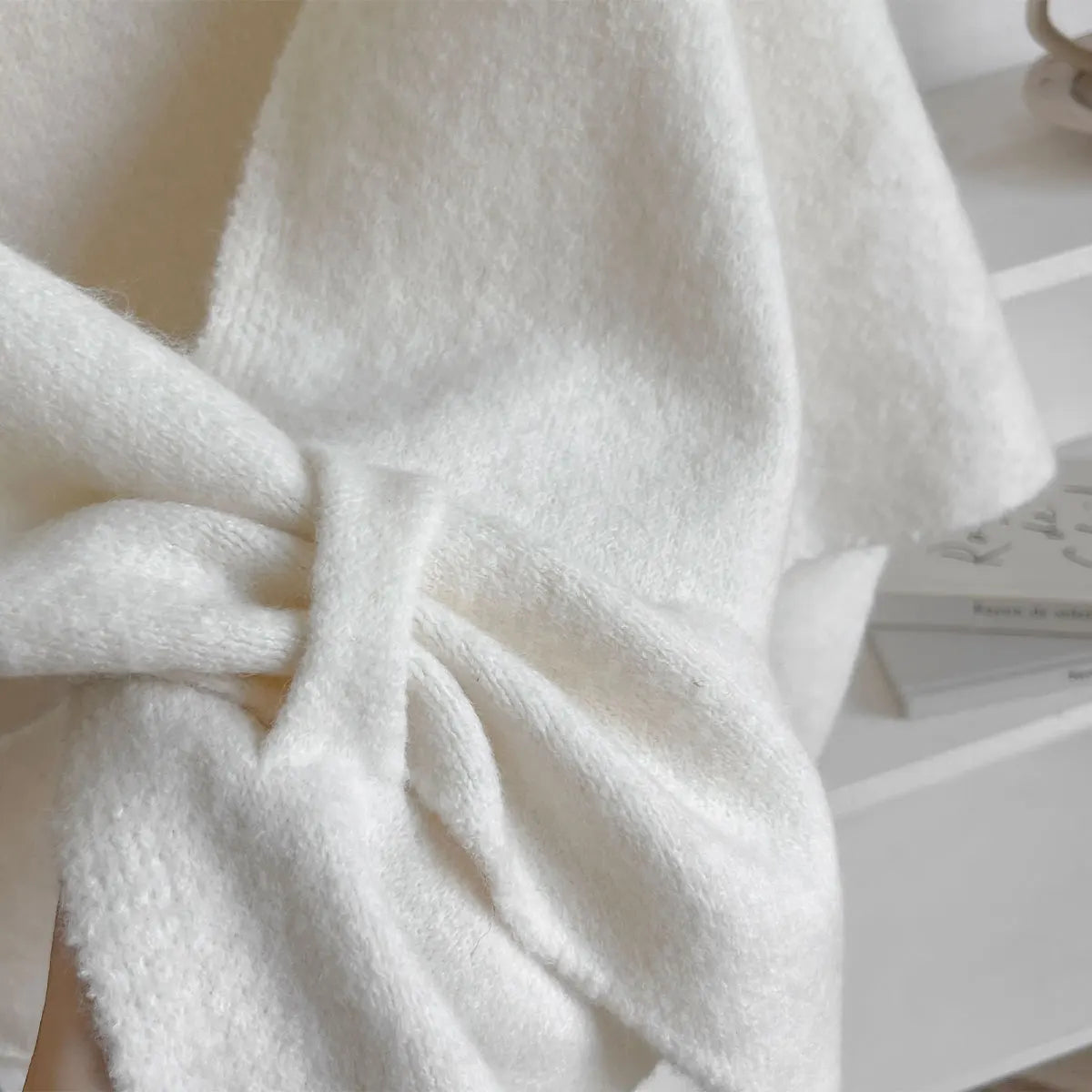 Trendy Driehoekige Sjaal voor Dames – Wolmix, Herfst & Winter Warmte