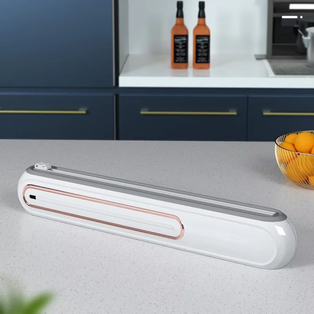 Magnetische Vershoudfolie Dispenser – Compact, BPA-vrij & Met Precisie Snijder