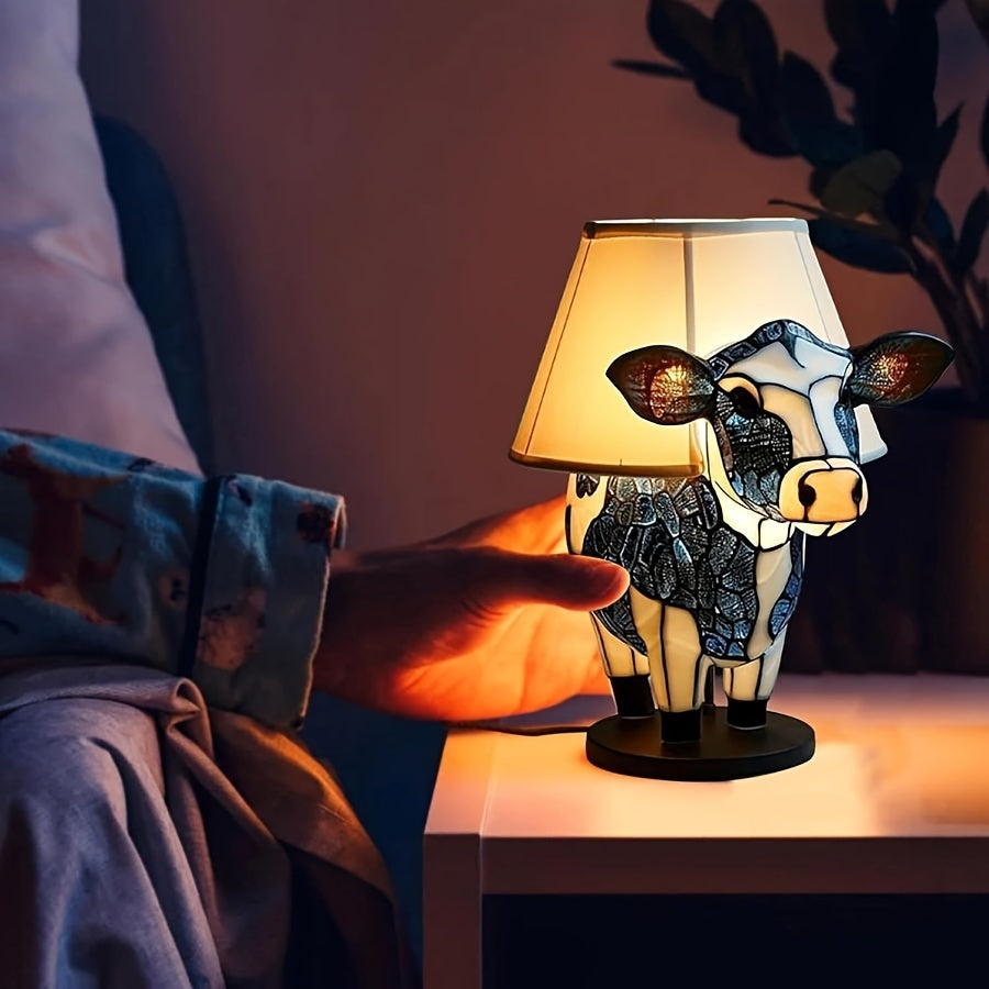 StarCow – Hars Nachtlamp Koe voor Slaapkamer & Woonkamer