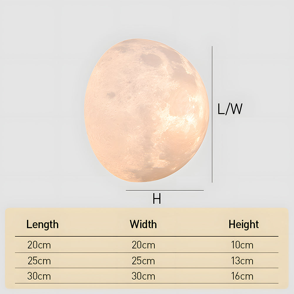 Ronde Wandlamp – Maanlicht & Sfeervol