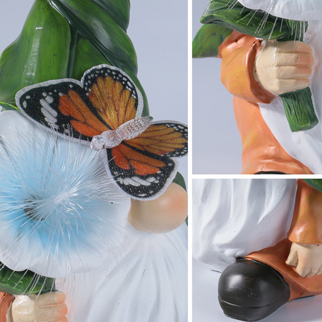 Tuinkabouter Tuinlamp op Zonnenenergie – Handgemaakt 4 Speelse Designs