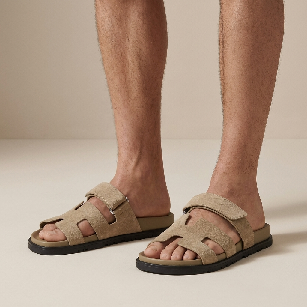 Heren Instap Sandalen – Comfortabele Sandalen met Flexibele Zool