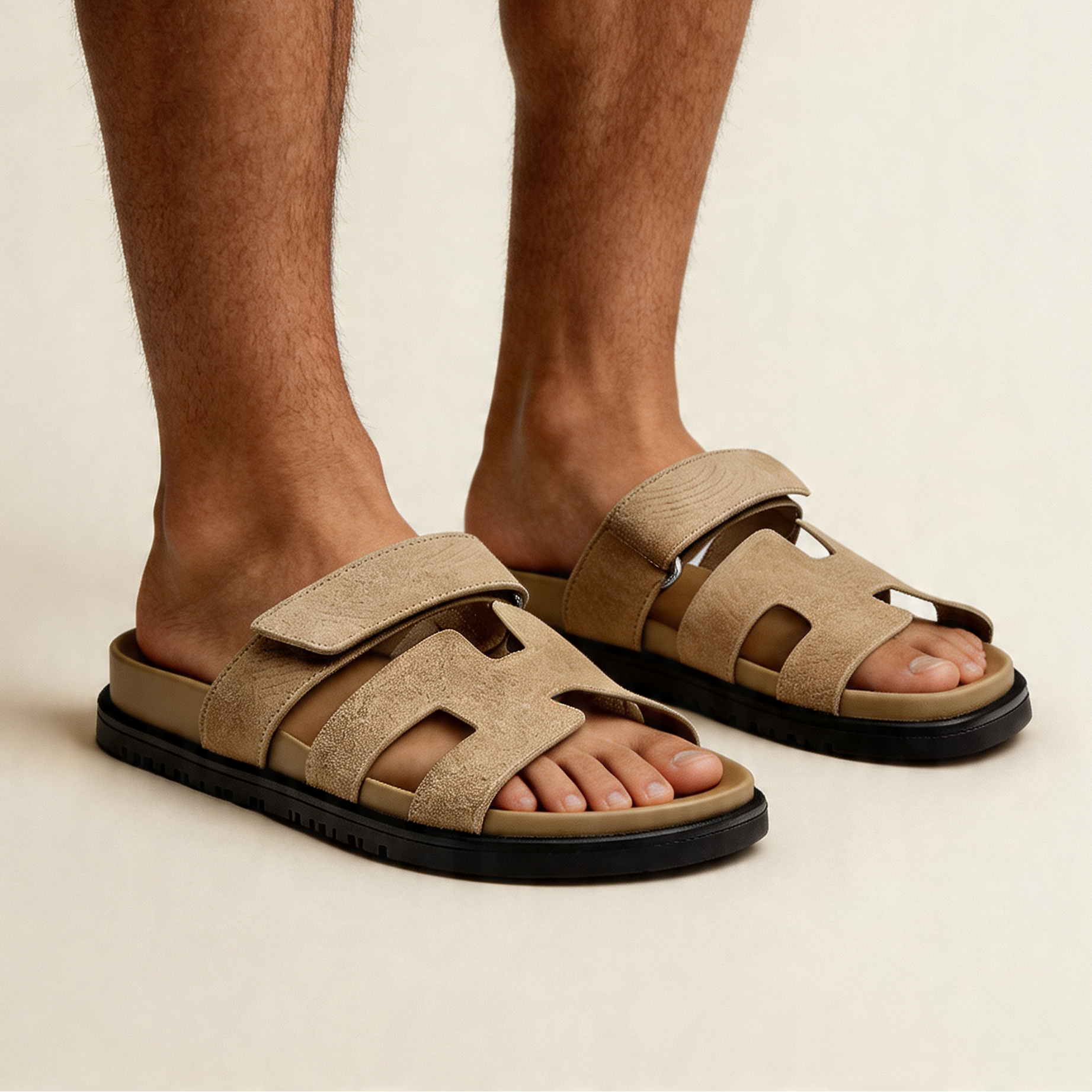 Heren Instap Sandalen – Comfortabele Sandalen met Flexibele Zool