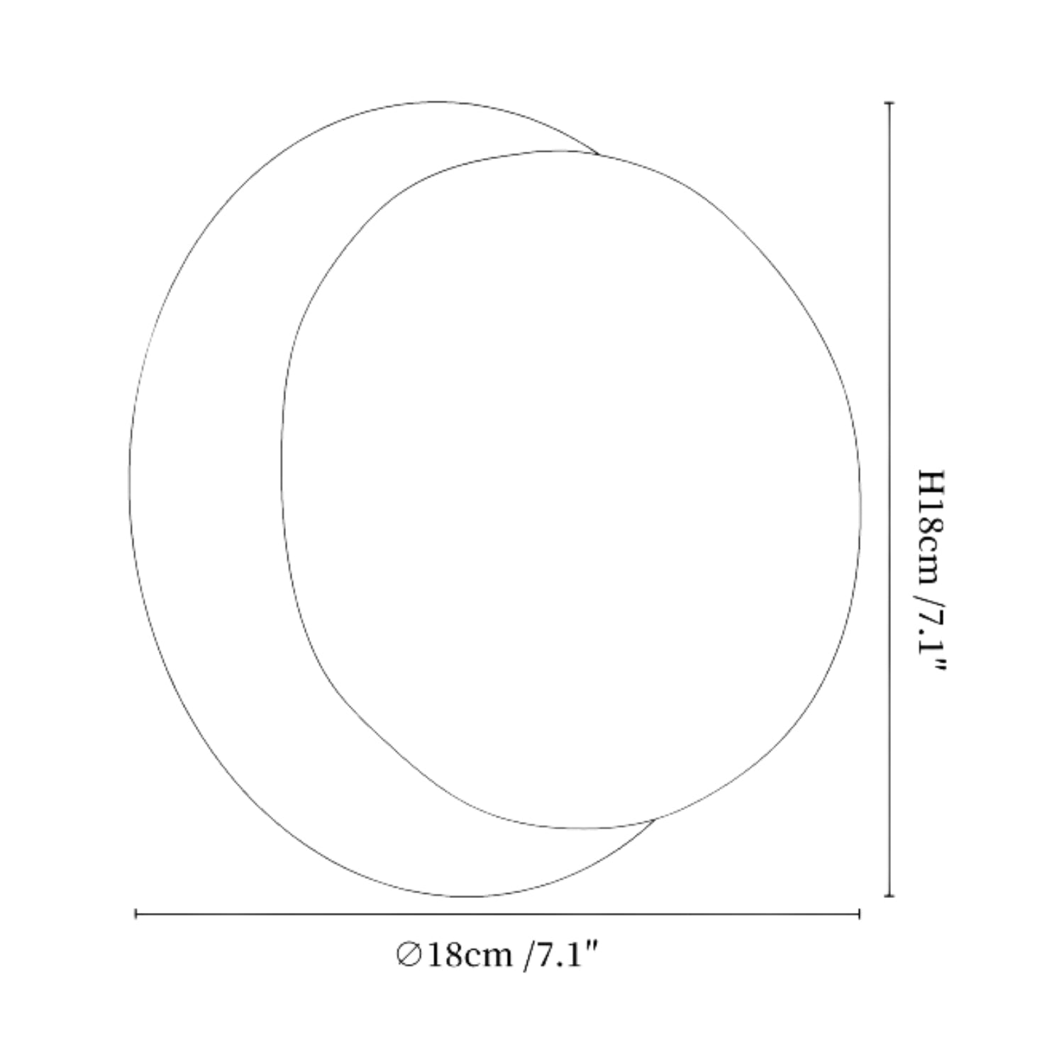 Moderne Handgevormde Glazen LED Wandlamp – Artistieke Sfeerverlichting voor Woonkamer & Slaapkamer
