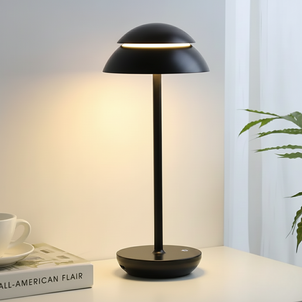 Stijlvolle Aluminium tafellamp met Dimfunctie