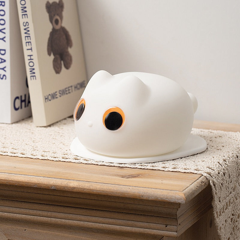 Gerry – Oranje Kat Nachtlampje Kind LED Slaaplamp Babykamer