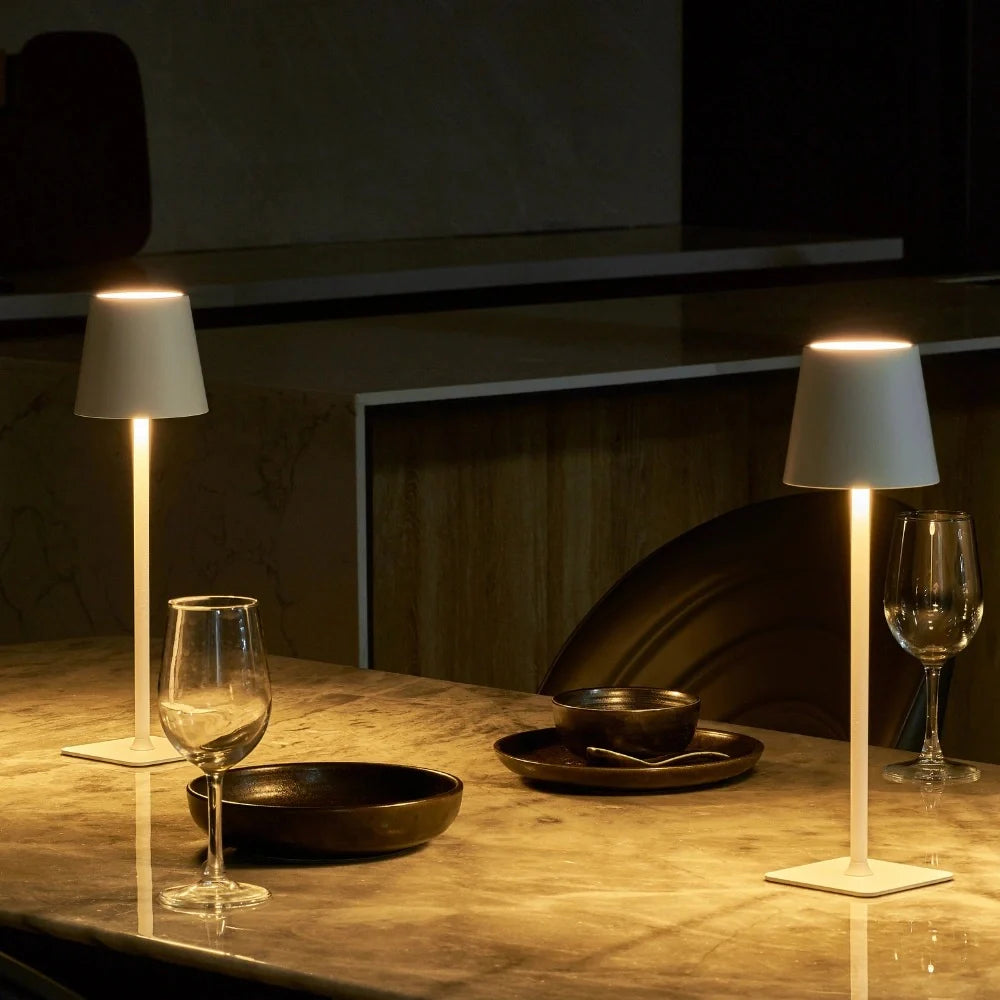 Lio – Dimbare Oplaadbare Tafellamp voor Binnen & Buiten