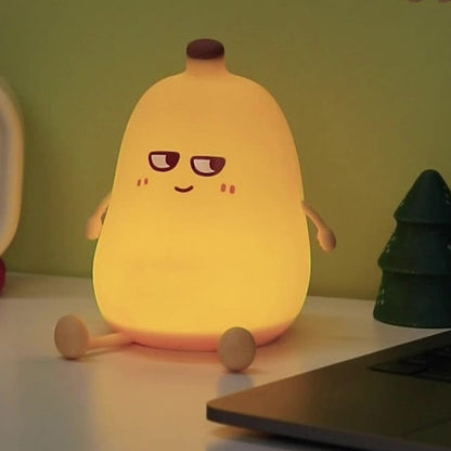 Nana – Bananen Nachtlampje Kind LED Slaaplamp Babykamer