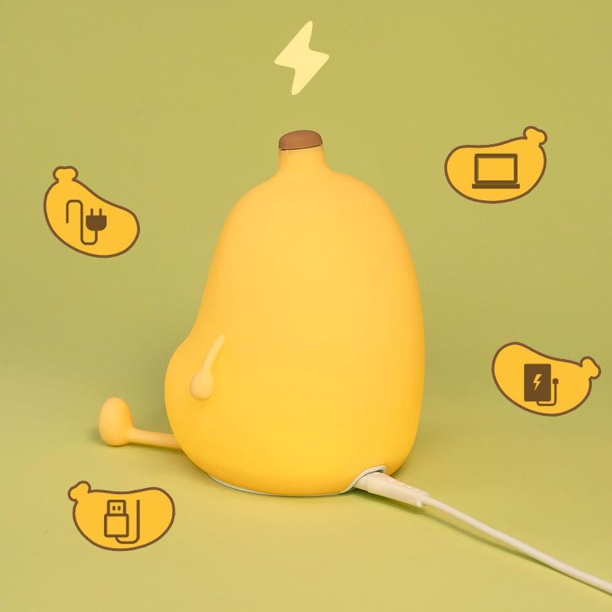 Nana – Bananen Nachtlampje Kind LED Slaaplamp Babykamer