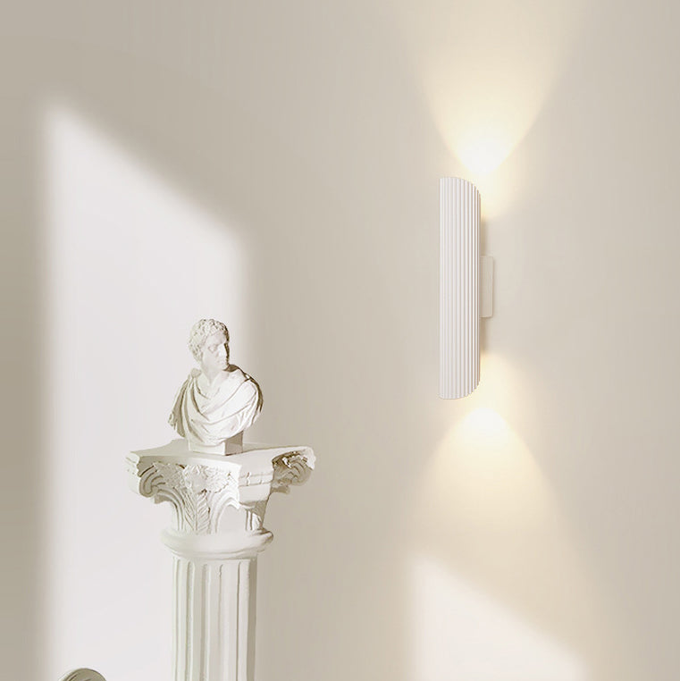 Scandinavische Wandlamp – Wit/Zwart – LED 6W 600lm