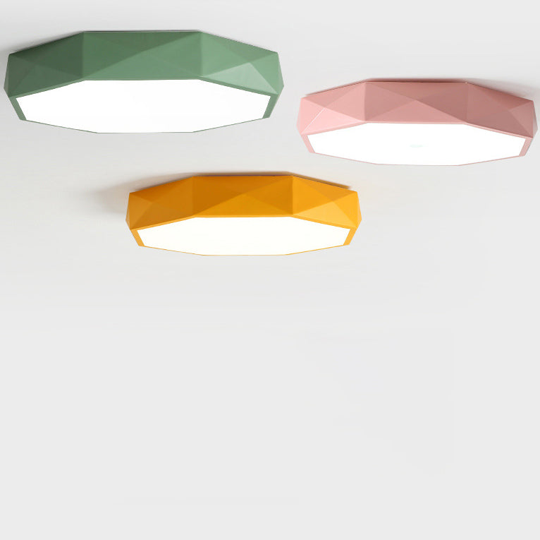 Moderne LED Plafondlamp in Abstract Scandinavisch Design