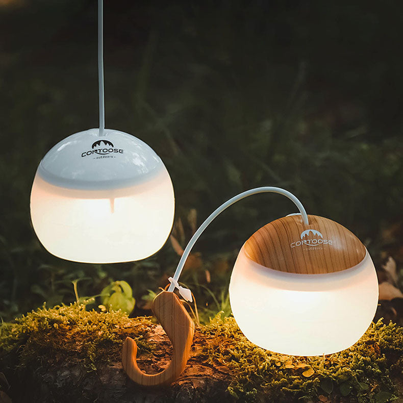Draagbare USB LED Buitenlamp –  Hanglamp met Haak en 12 Uur Brandtijd
