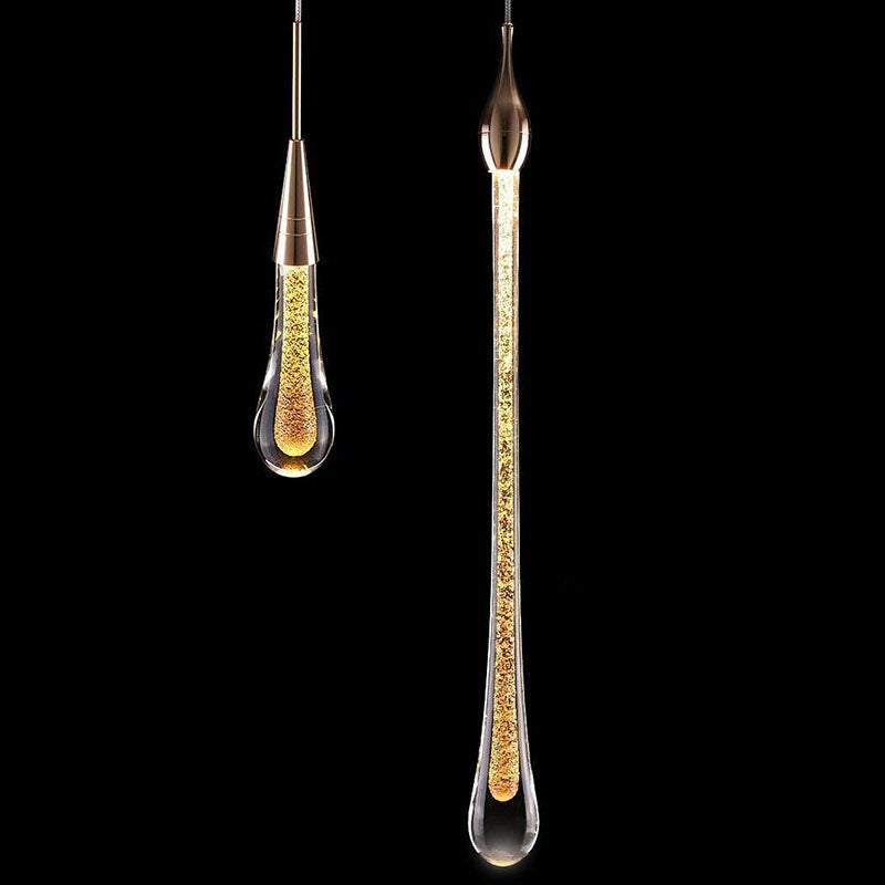 Scandinavische Gouden LED Hanglamp – Kort of Lang – 3W