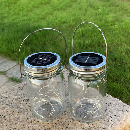 Solar LED Buitenlamp – Art Deco Wit/Geel – 1.2 V (20 LED’s)