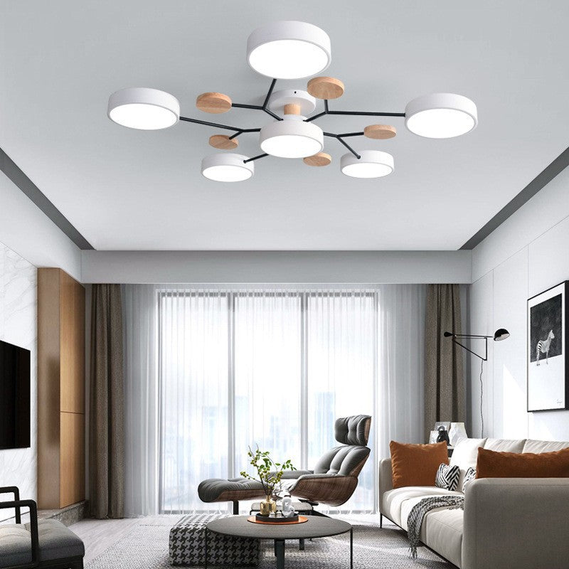 Scandinavische LED Plafondlamp Moleculair Design & Moderne Sfeerverlichting