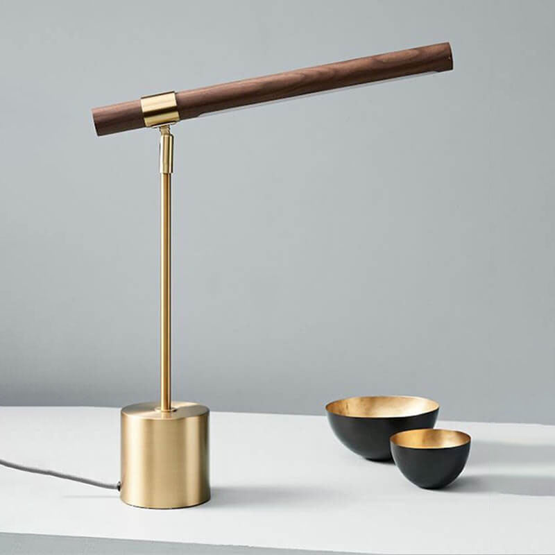 Moderne Minimalistische Gouden Tafellamp – Acryl & Hardware – LED 6W