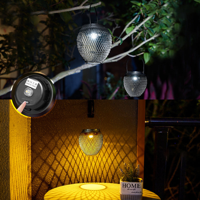 Solar LED Buitenlamp – Zwart – (2 Lichtbronnen)