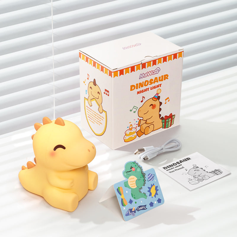 Rexy - Dinosaurus LED Nachtlamp van Siliconen