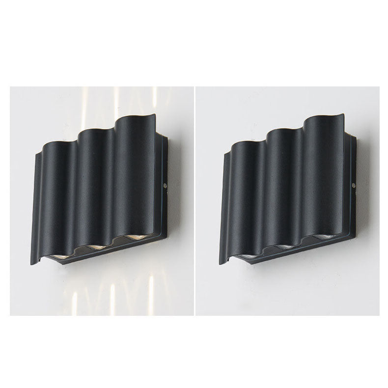 Moderne Minimalistische Aluminium Acryl Wandlamp – LED –  (2/4/6 Lichtbronnen)