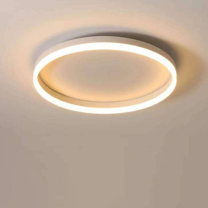 Moderne LED Plafondlamp in Japandi Style