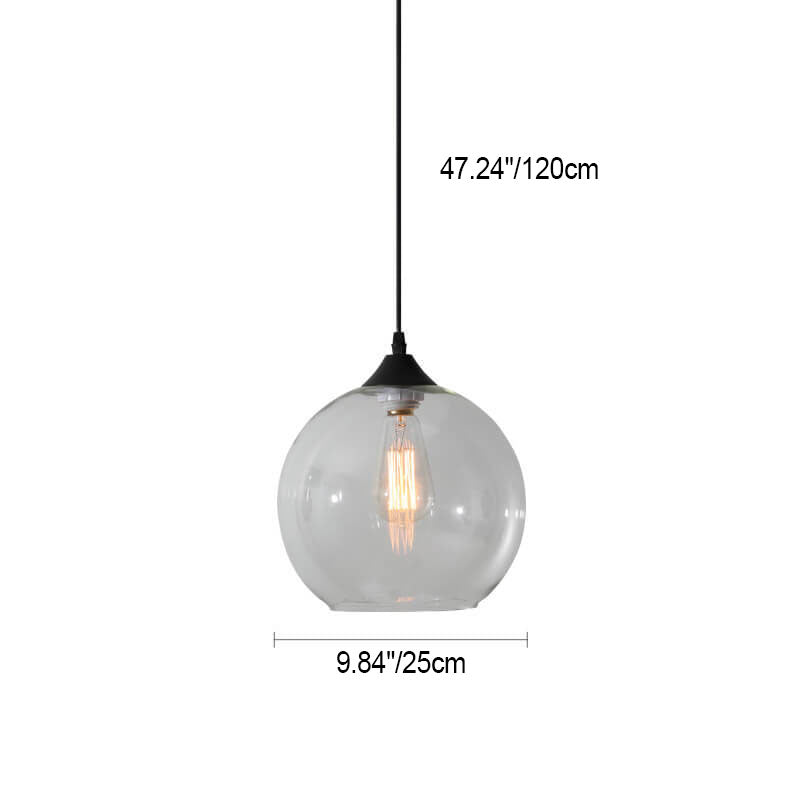 Moderne Glazen Hanglamp – Meerdere Kleuren met E26 Fitting