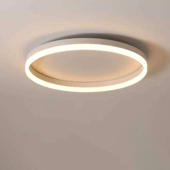 Moderne LED Plafondlamp in Japandi Style