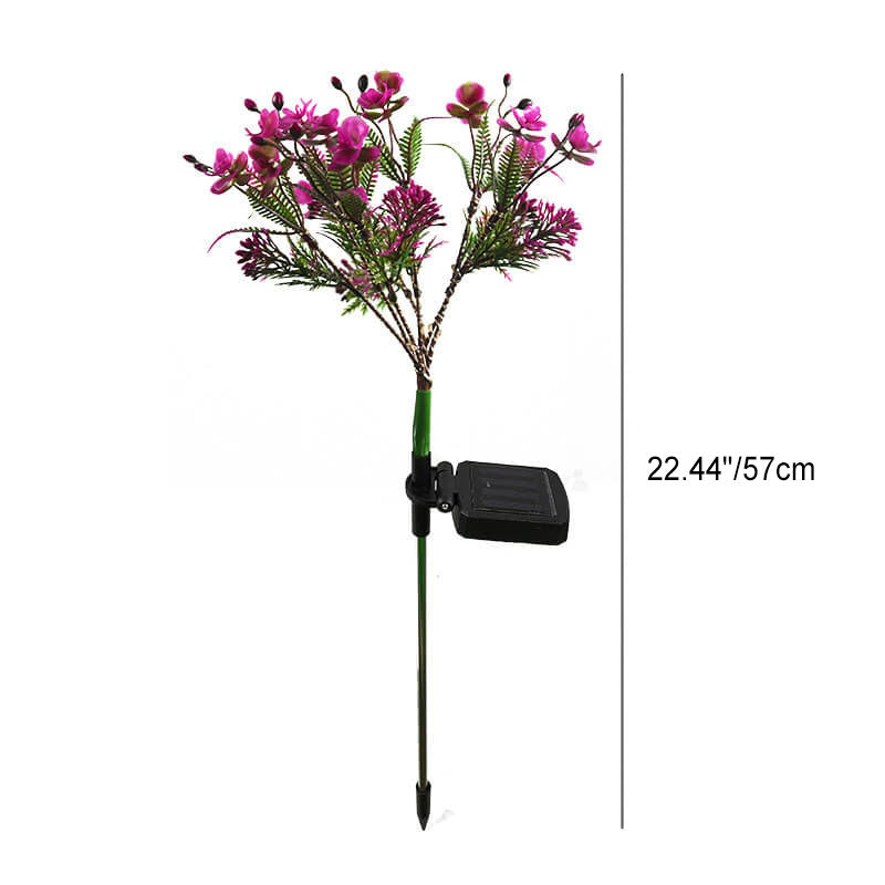 Moderne Solar LED Tuinlamp – Paars – (1 LED)