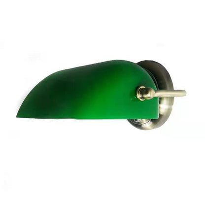 Industriële Wandlamp – Groen of Wit Glas & IJzer met E26 Fitting