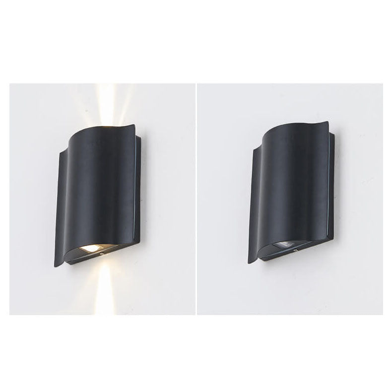 Moderne Minimalistische Aluminium Acryl Wandlamp – LED –  (2/4/6 Lichtbronnen)