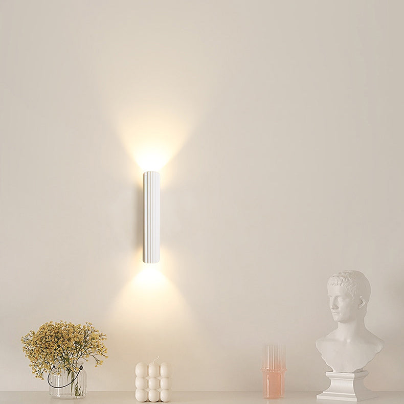 Scandinavische Wandlamp – Wit/Zwart – LED 6W 600lm