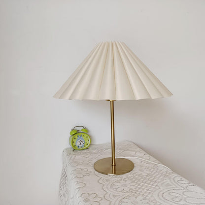 Moderne Tafellamp – Metaal & Stoffen Kap, 3-Kleur Licht, E26 Fitting
