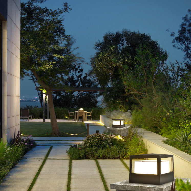 Industriële Waterdichte Aluminium LED Buitenlamp | Moderne Tuin- & Padverlichting