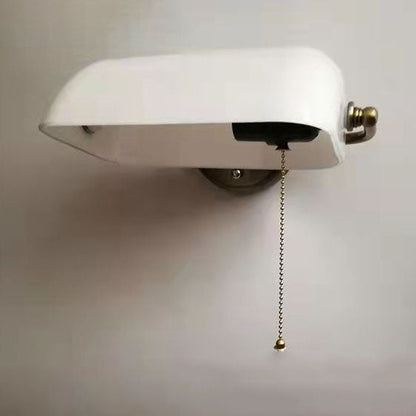 Industriële Wandlamp – Groen of Wit Glas & IJzer met E26 Fitting