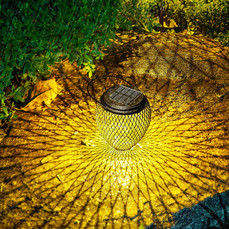 Solar LED Buitenlamp – Zwart – (2 Lichtbronnen)