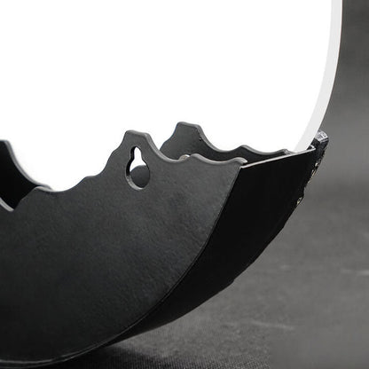 Aziatische Wandlamp met Minimalistisch Design – Iron, Acryl & Resin – LED